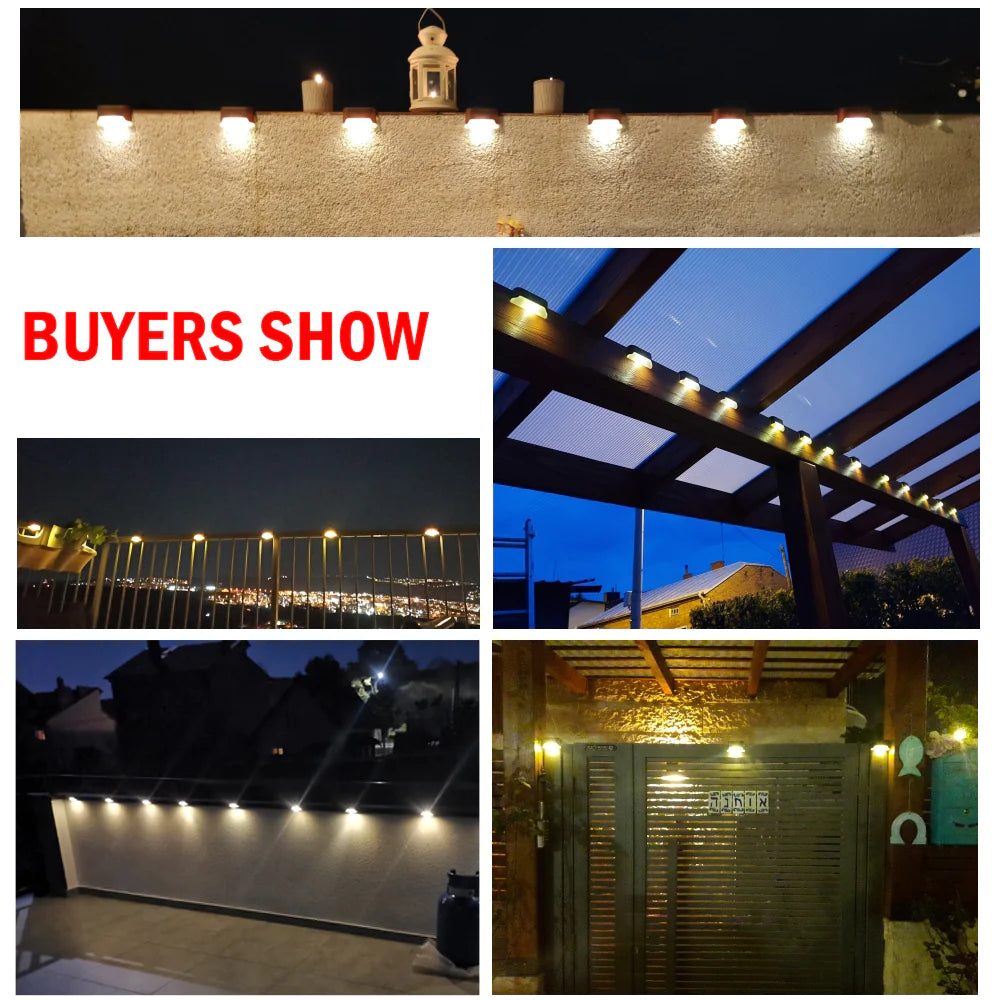 MyHomeG™ Waterproof Outdoor Solar Deck Lights