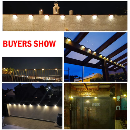 MyHomeG™ Waterproof Outdoor Solar Deck Lights